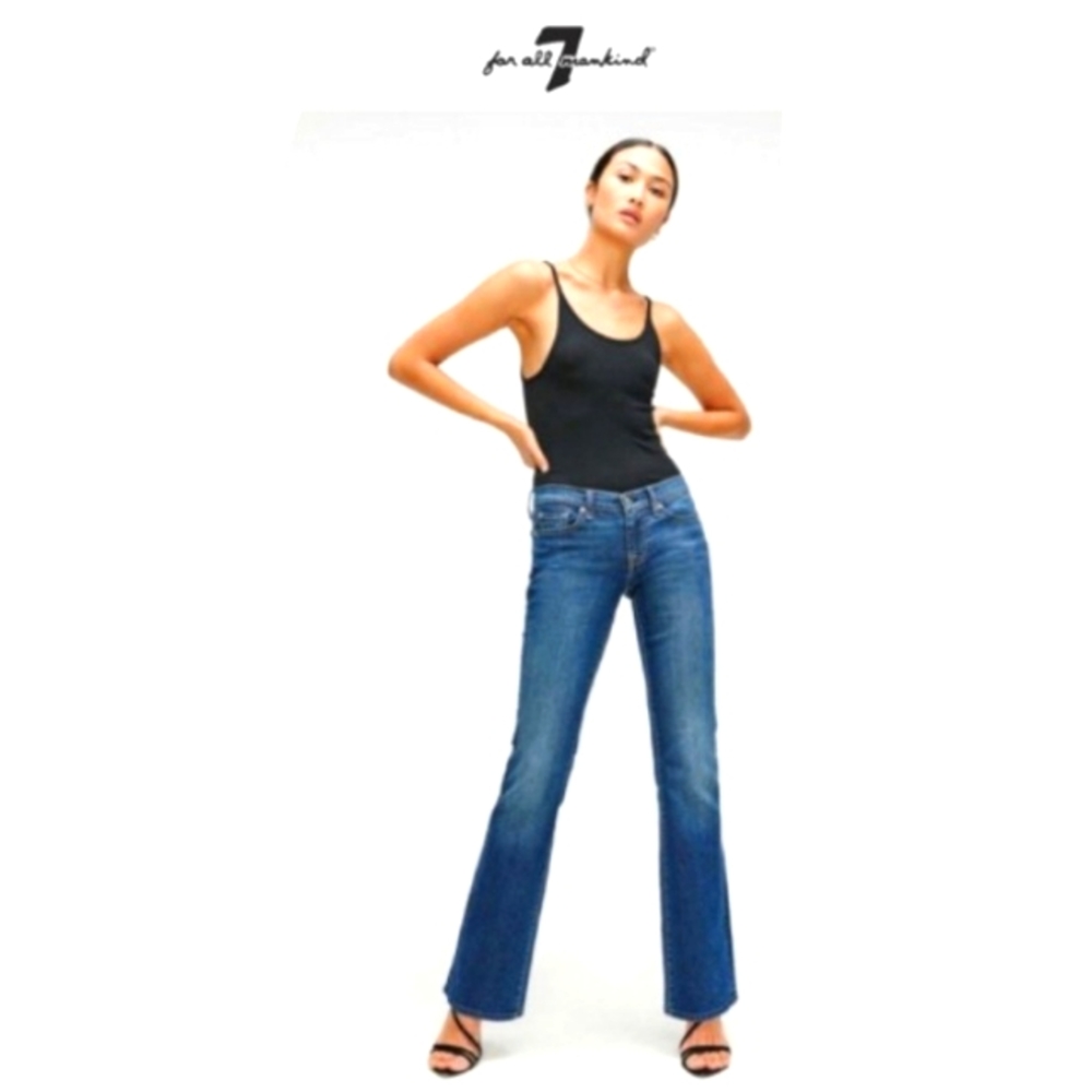 Seven For All Mankind Bootcut Distressed Jeans